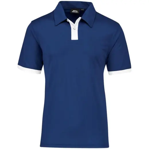 Mens Contest Golf Shirt Navy